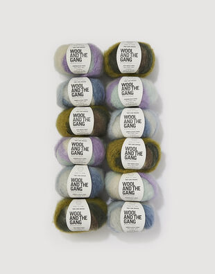 Take Care Mohair Stripe Bundle - 12 Balls