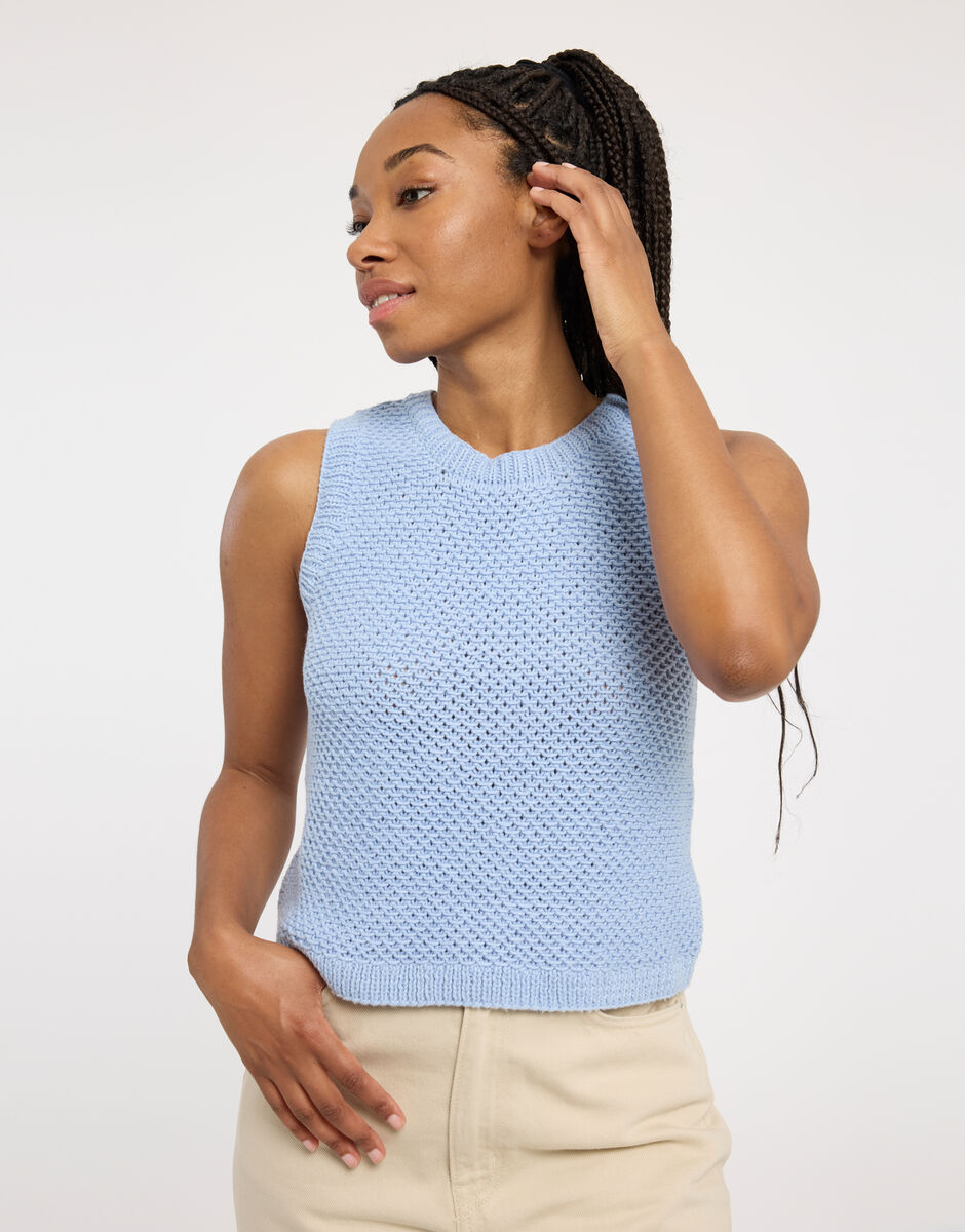 Heaven Tank Sky Blue