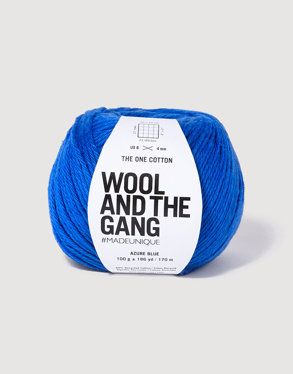 The One Cotton Azure Blue