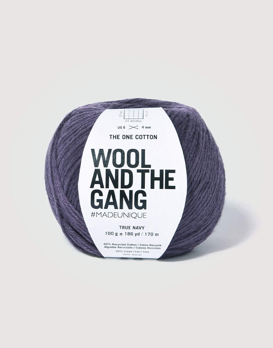 The One Cotton True Navy