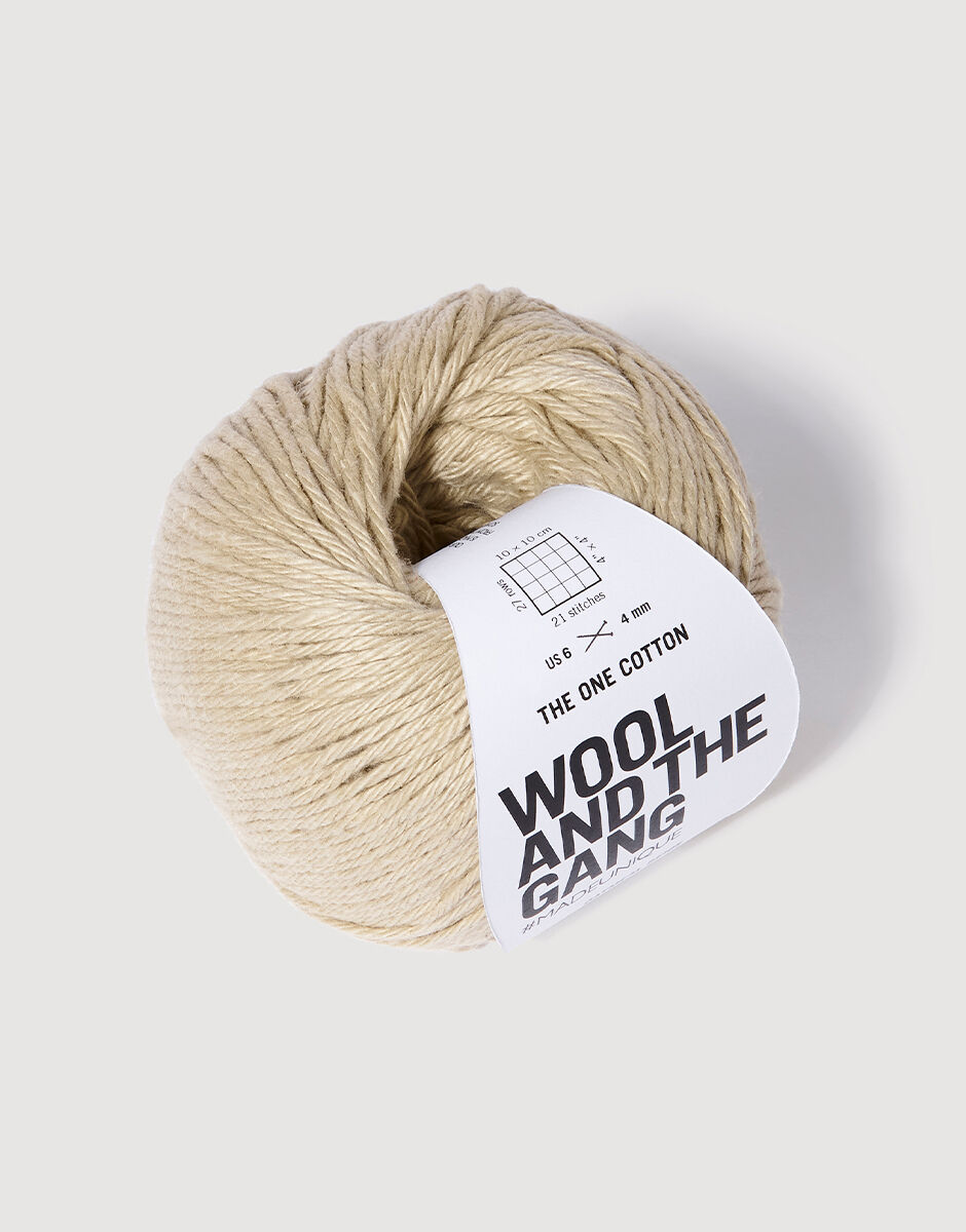 The One Cotton Oatmeal Beige