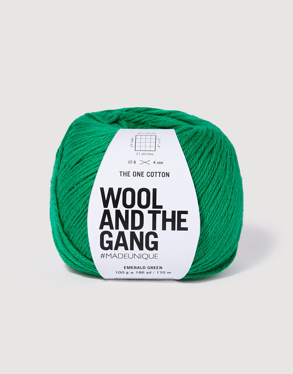 The One Cotton Emerald Green