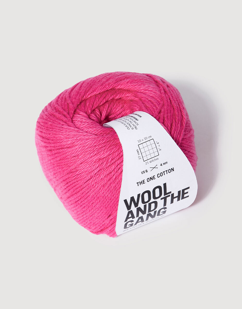 The One Cotton Fuchsia Pink