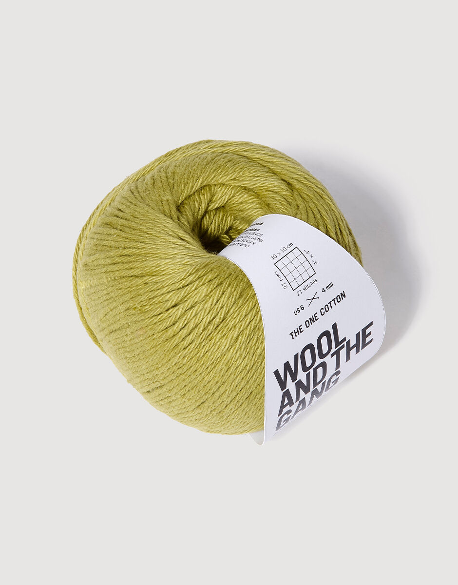 The One Cotton Peridot Green