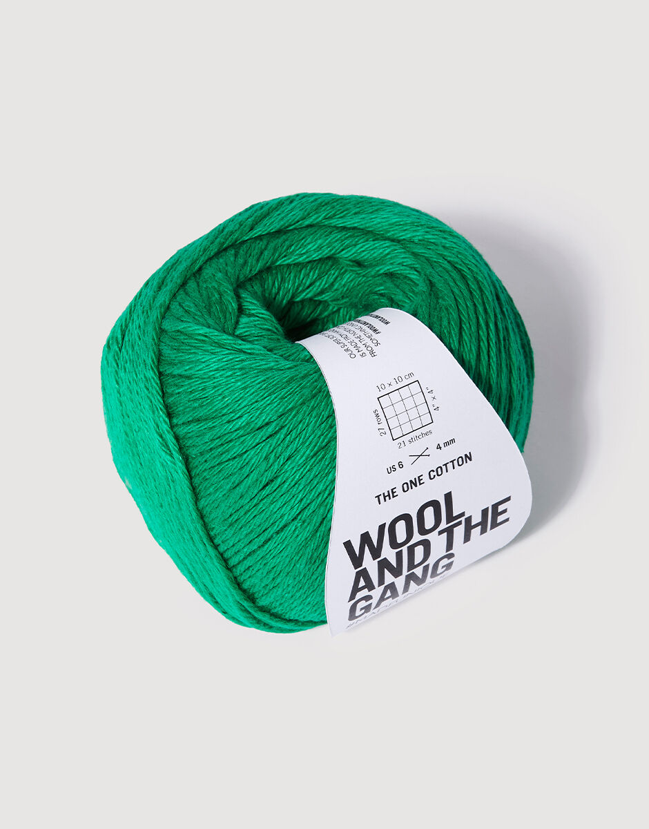 The One Cotton Emerald Green