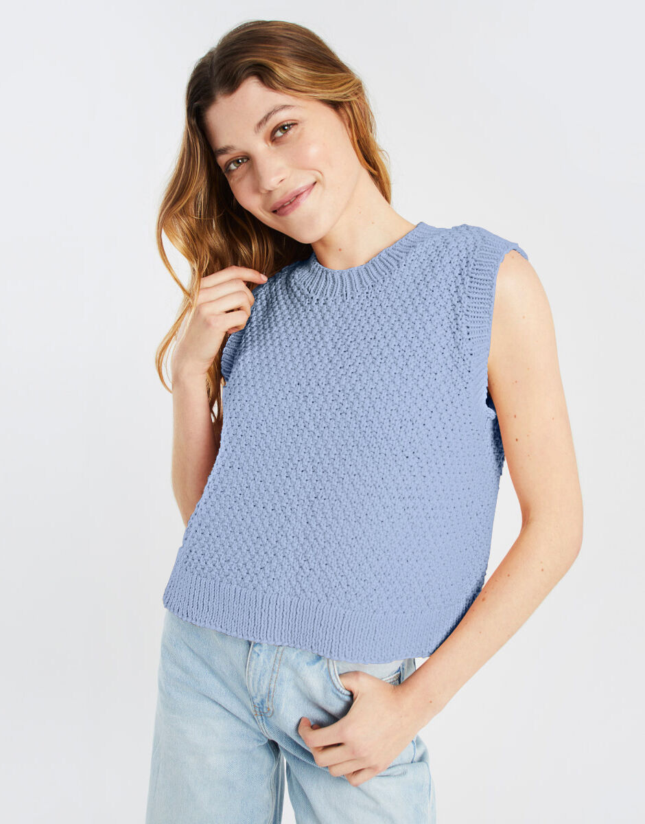 Débardeur Charm Powder Blue