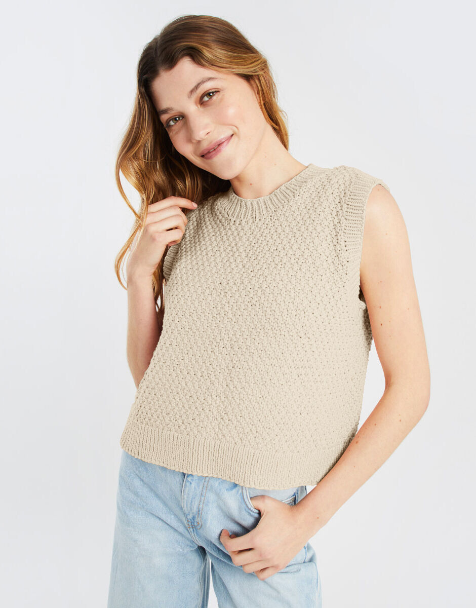 Débardeur Charm Ivory White