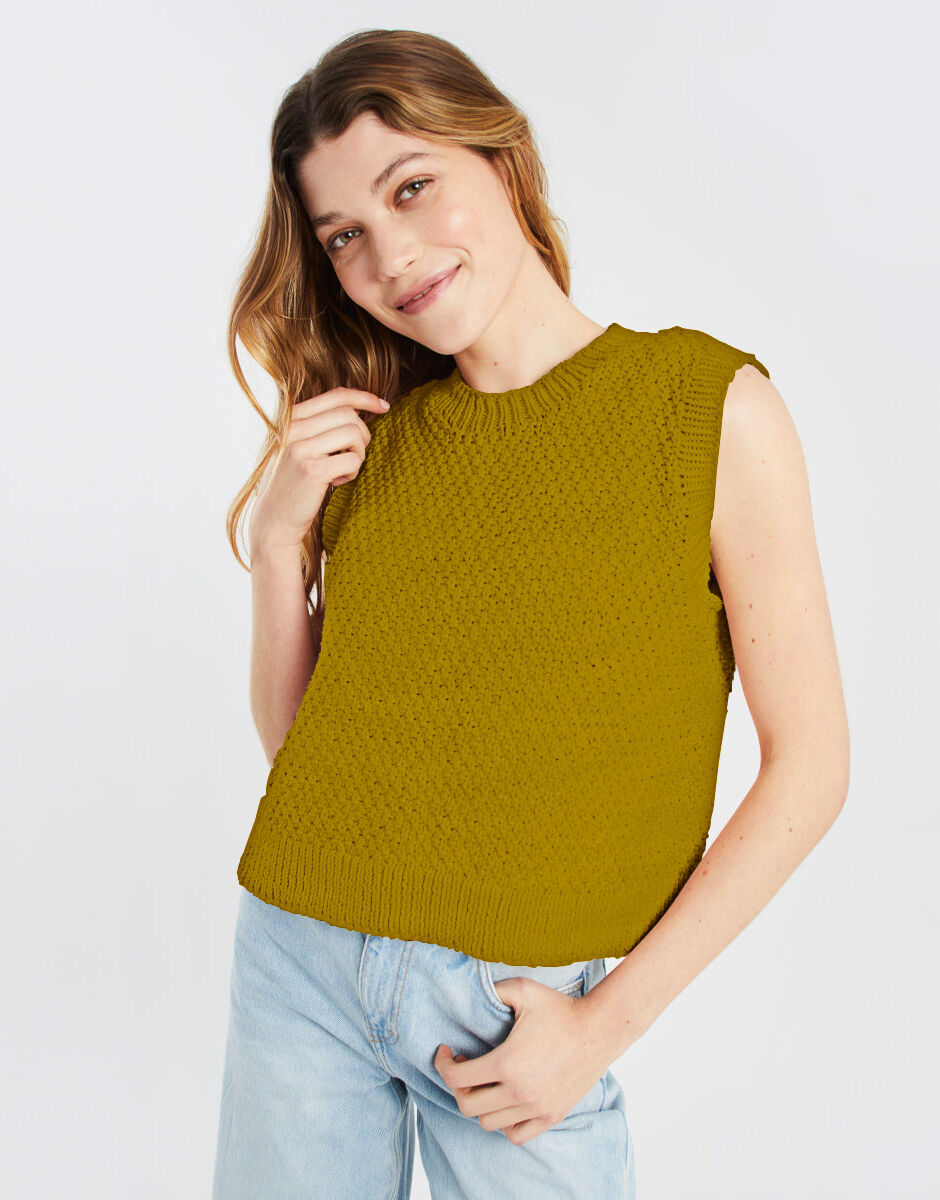Débardeur Charm Moss Green