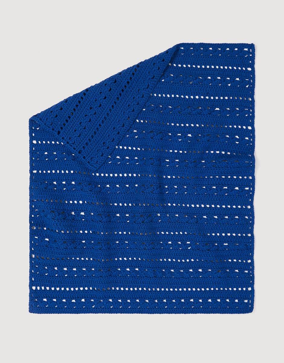 Plaid Butterfly Azure Blue