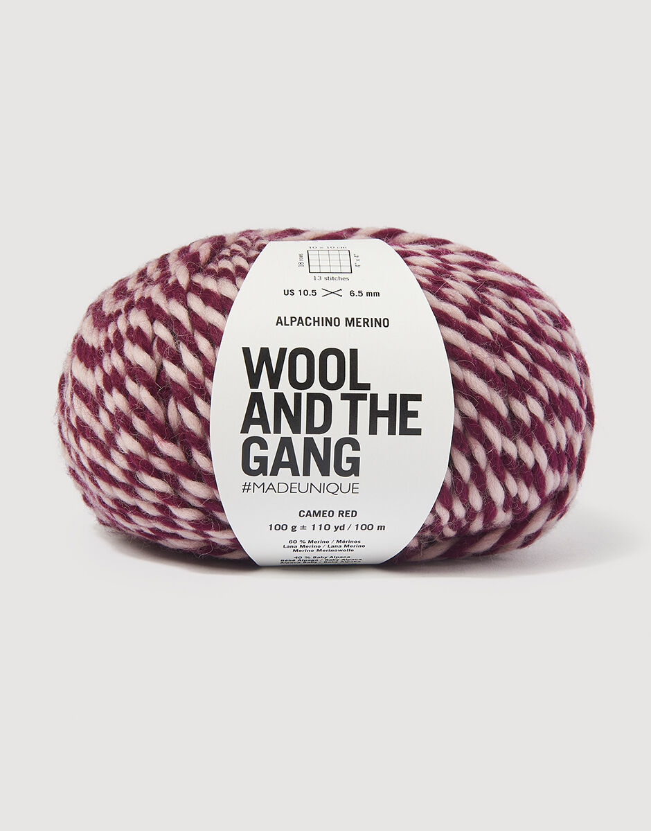 Alpachino Merino Twist Cameo Red