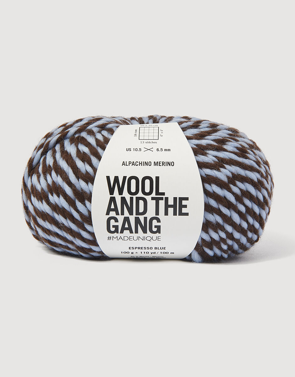 Alpachino Merino Twist Espresso Blue