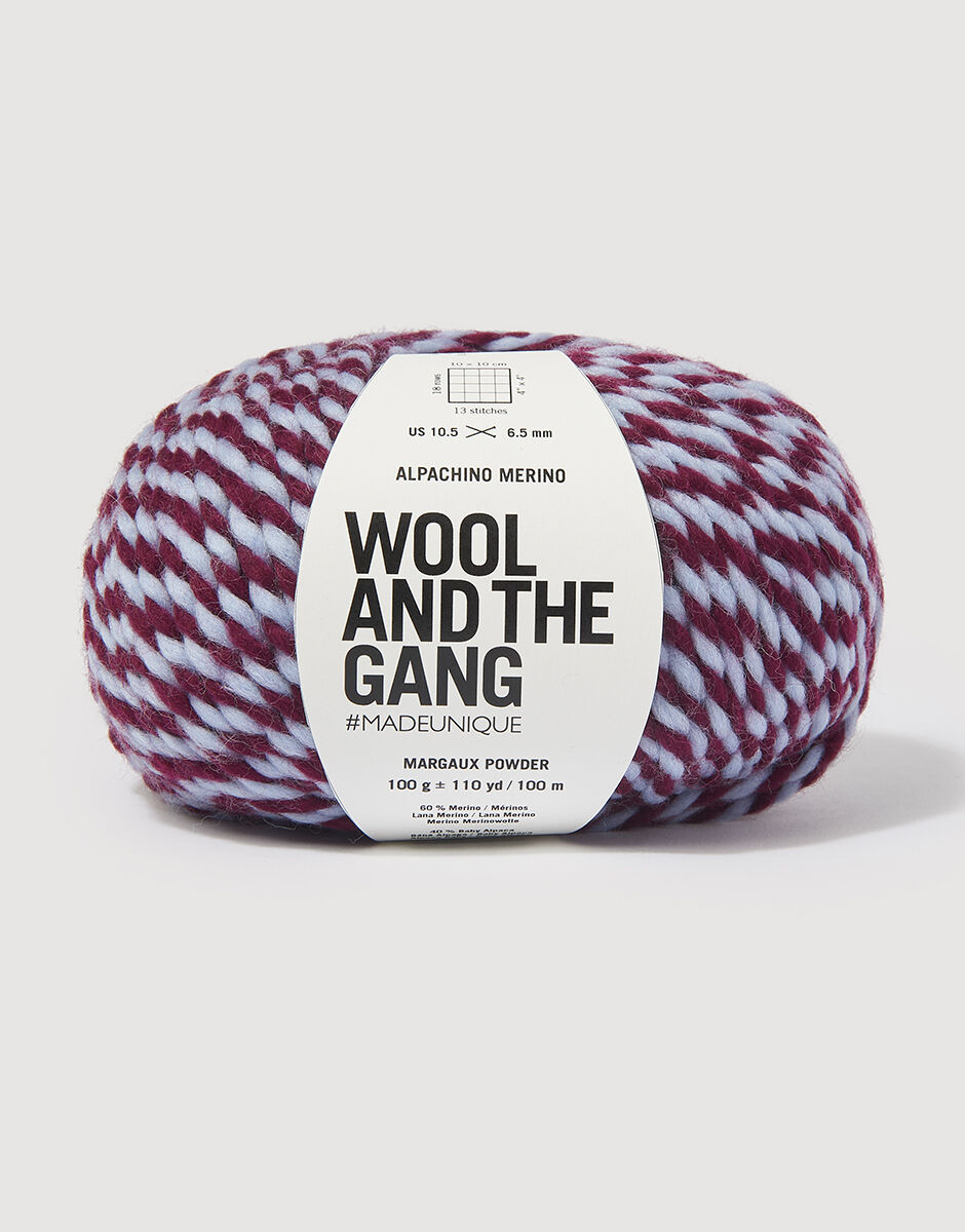 Alpachino Merino Twist Margaux Powder