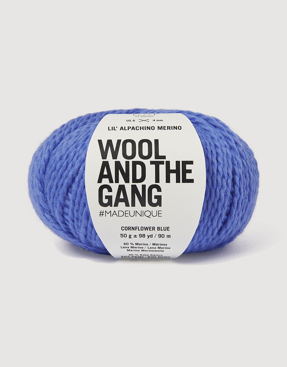 Lil' Alpachino Merino Cornflower Blue