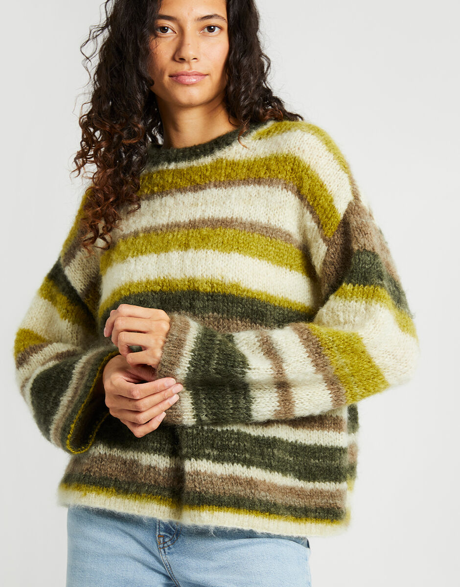 Pull Hot To Go Stay Green Stripe