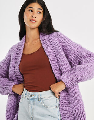 Cardigan Hero Parma Purple