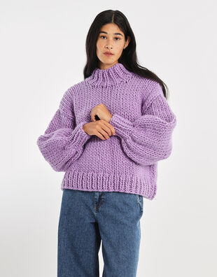 Sometimes Sweater Parma Purple