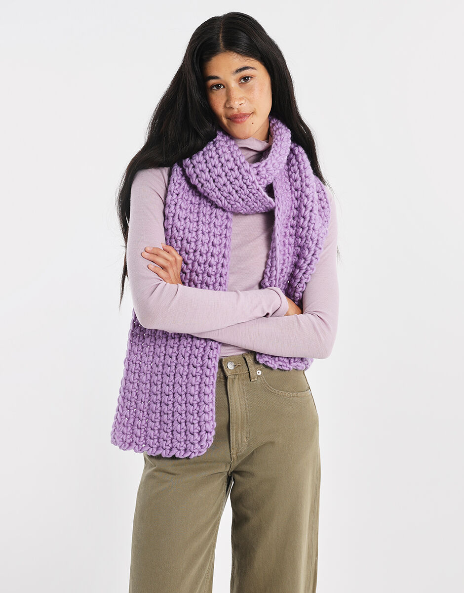 Sweet Intuition Scarf Parma Purple