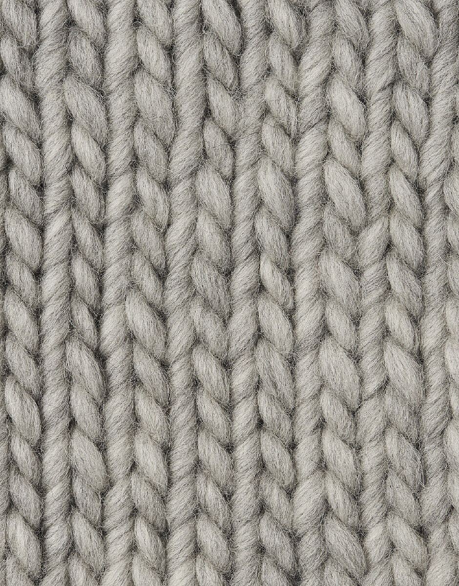 Game Of Wool Cardigan Rocky Grey