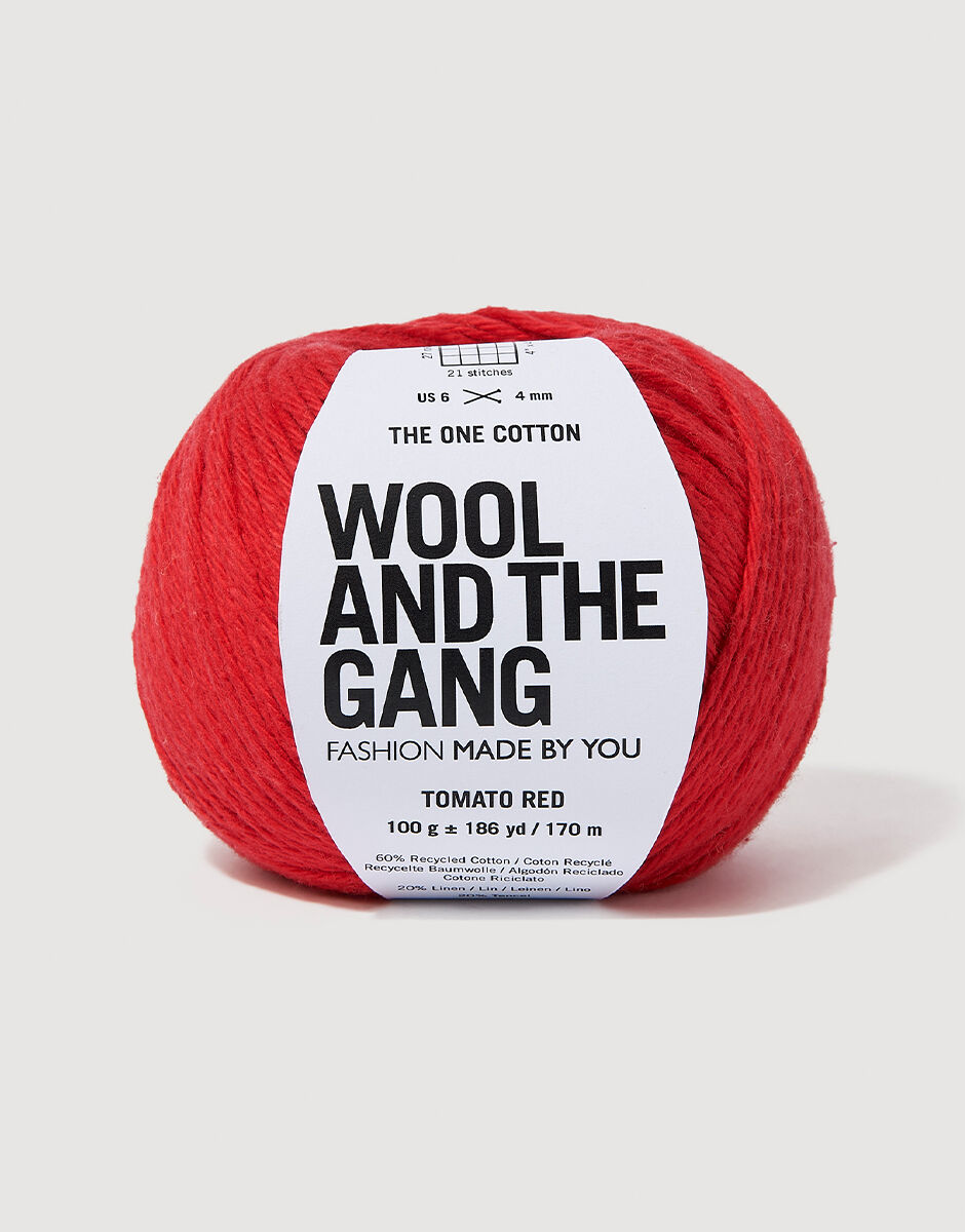 The One Cotton Tomato Red
