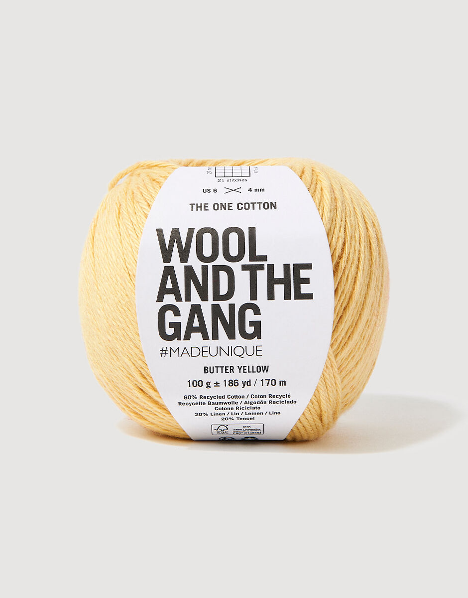 The One Cotton Butter Yellow