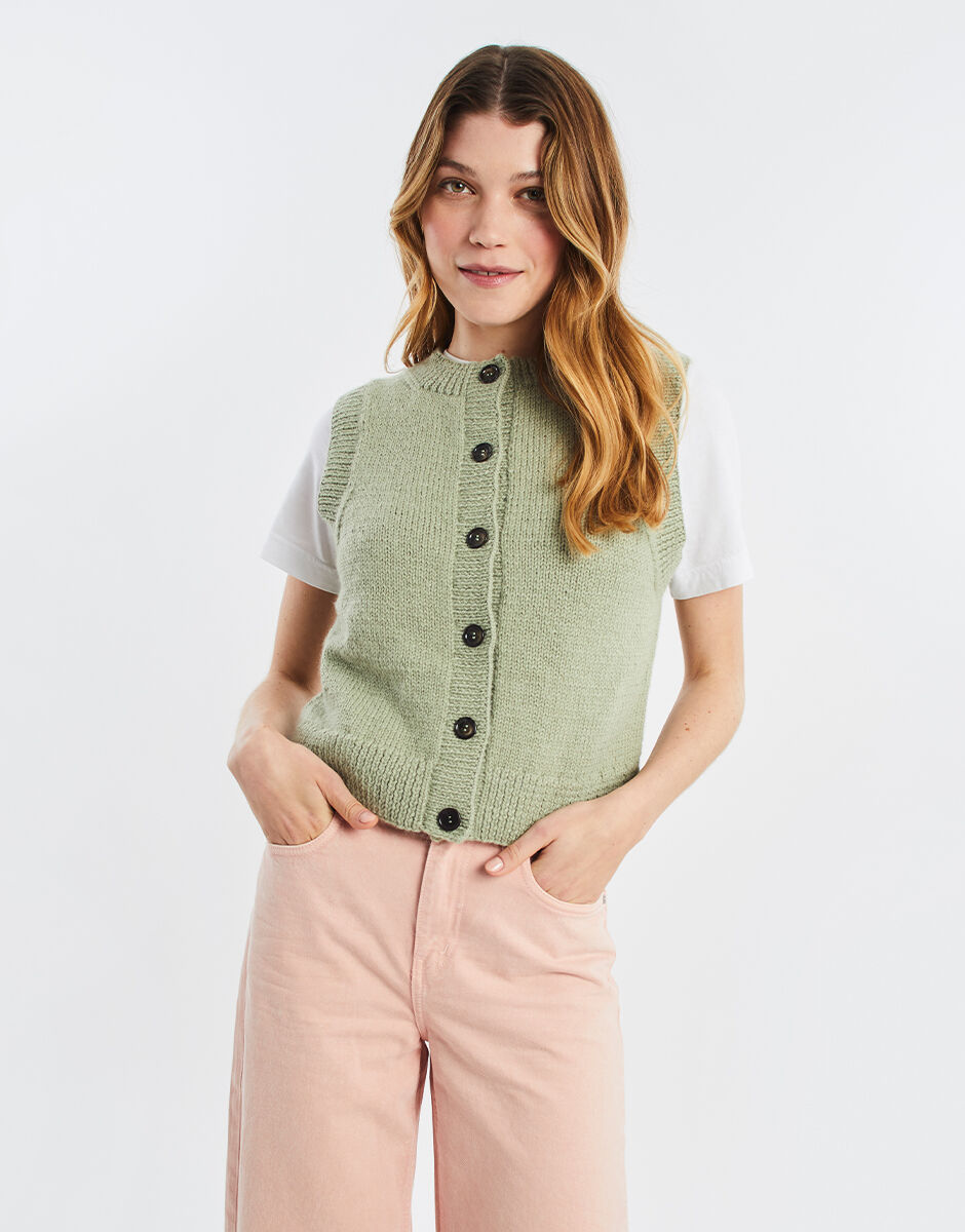 Olivia Tank Eucalyptus Green
