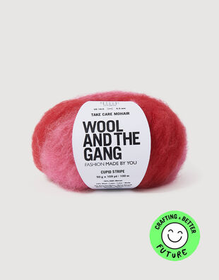 Take Care Mohair Stripe Cupid Stripe