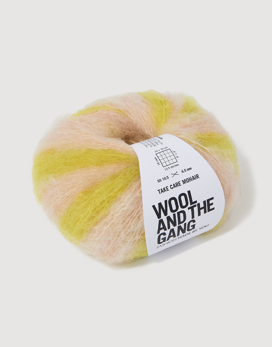 Take Care Mohair Stripe