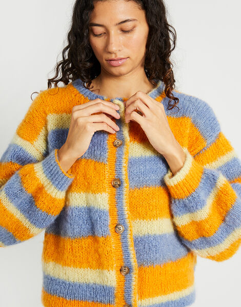 Believe Cardigan Calypso Stripe