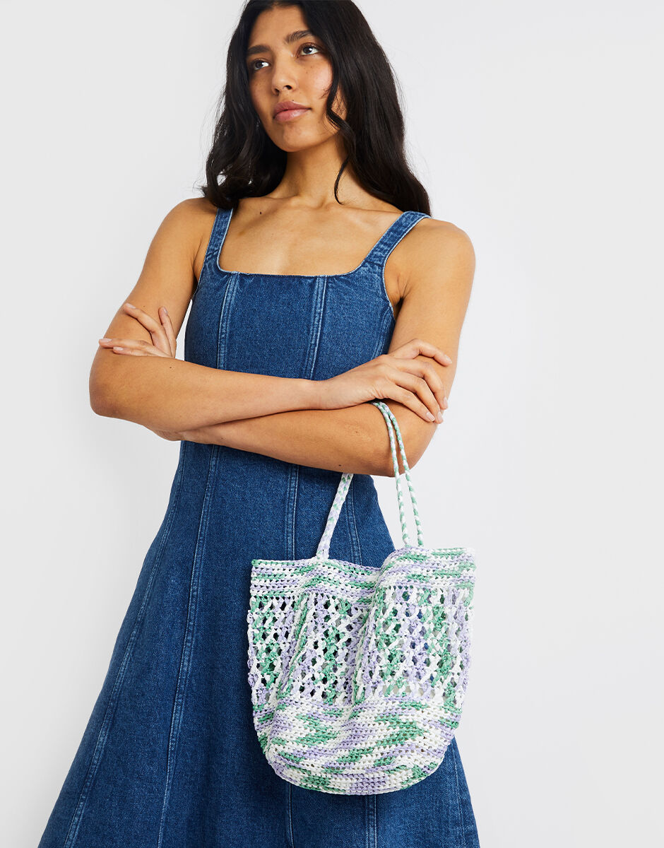 Persuasive Bag Lavender Stripe